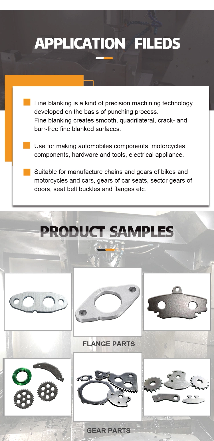 Fine Blanking Hydraulic Press for Car Body Parts Manufacturing Plant