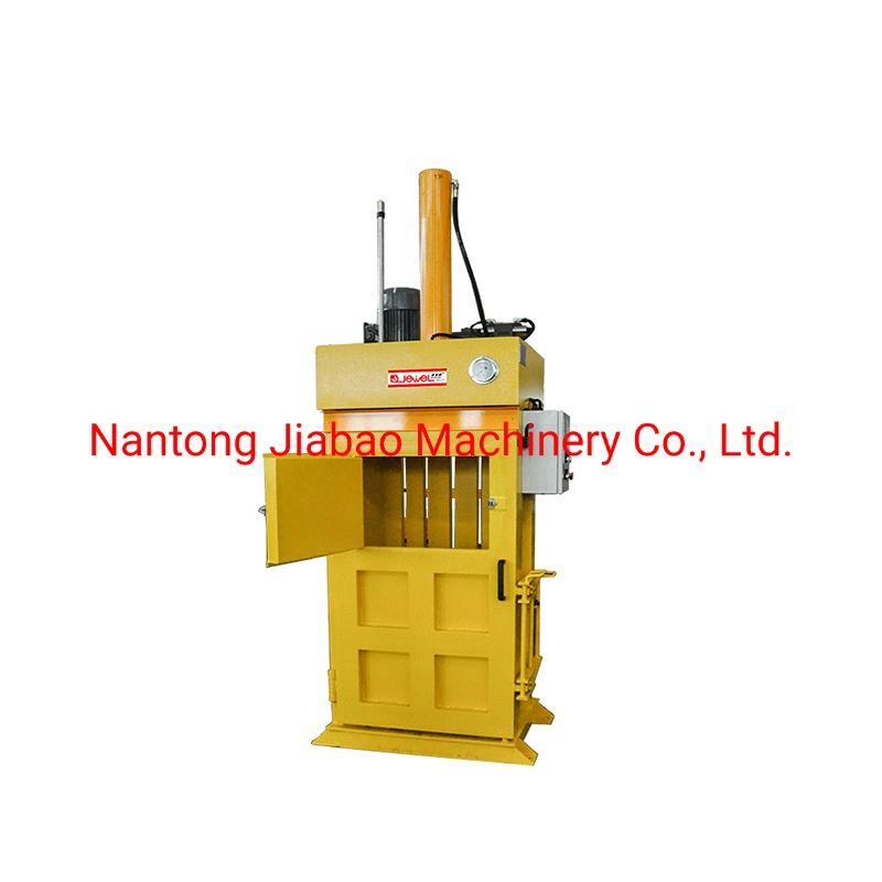 CE Approved Small-Size Portable Vertical Hydraulic Waste Paper Press for Packing Printing Factory Waste Paper/Corrugated Factory Paper/Waste Plastic for Resell