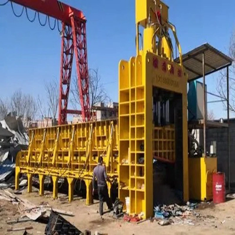 350t to 2500t Heavy Duty Hydraulic Gantry Guillotine Shear Waste Metal Scrap Cutting Machine Guillotine Scissors