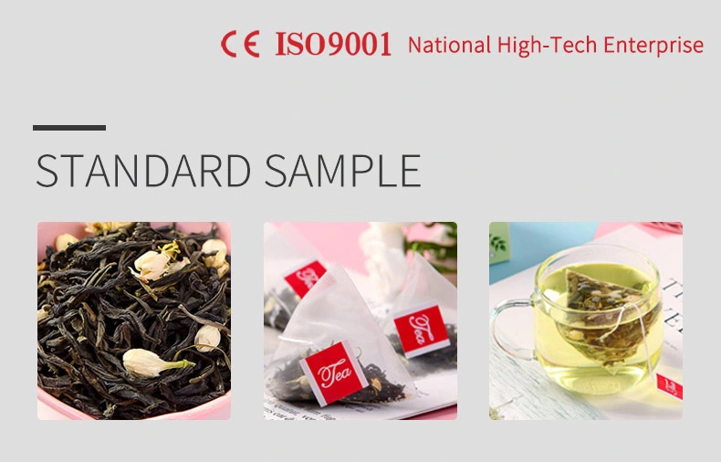 Tea Leaves Pyramid Triangle Bag Filling Packing Machine with Outer Bag Factory Price