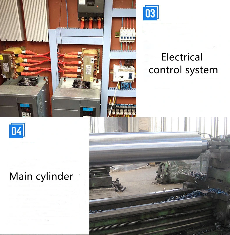 1000 Tons of Three-Beam Four-Column Hydraulic Press Large Septic Tank Press