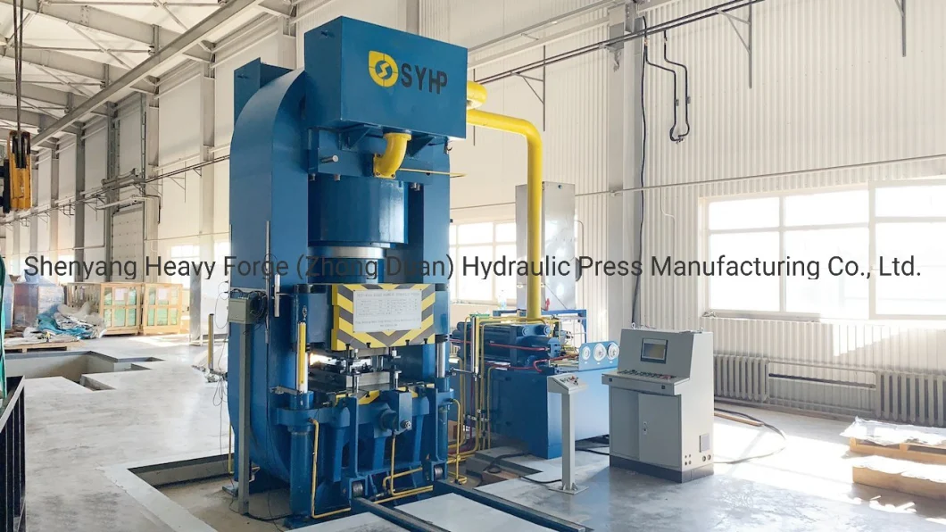 1000 Ton Heat Exchanger Hydraulic Press Machine