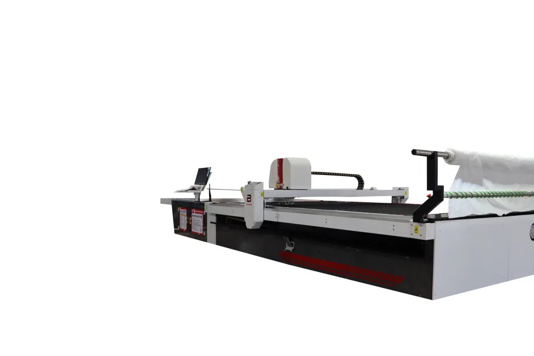 Automatic Sharpening High Speed Straight Knife Cutting Machine for Car Seats