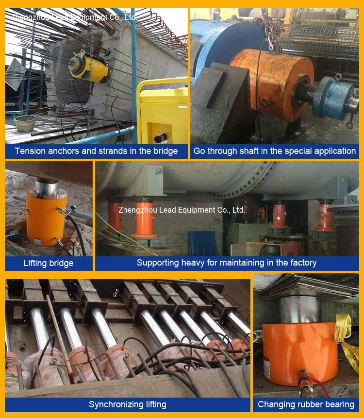 100 ton hydraulic ram cylinder for press machine