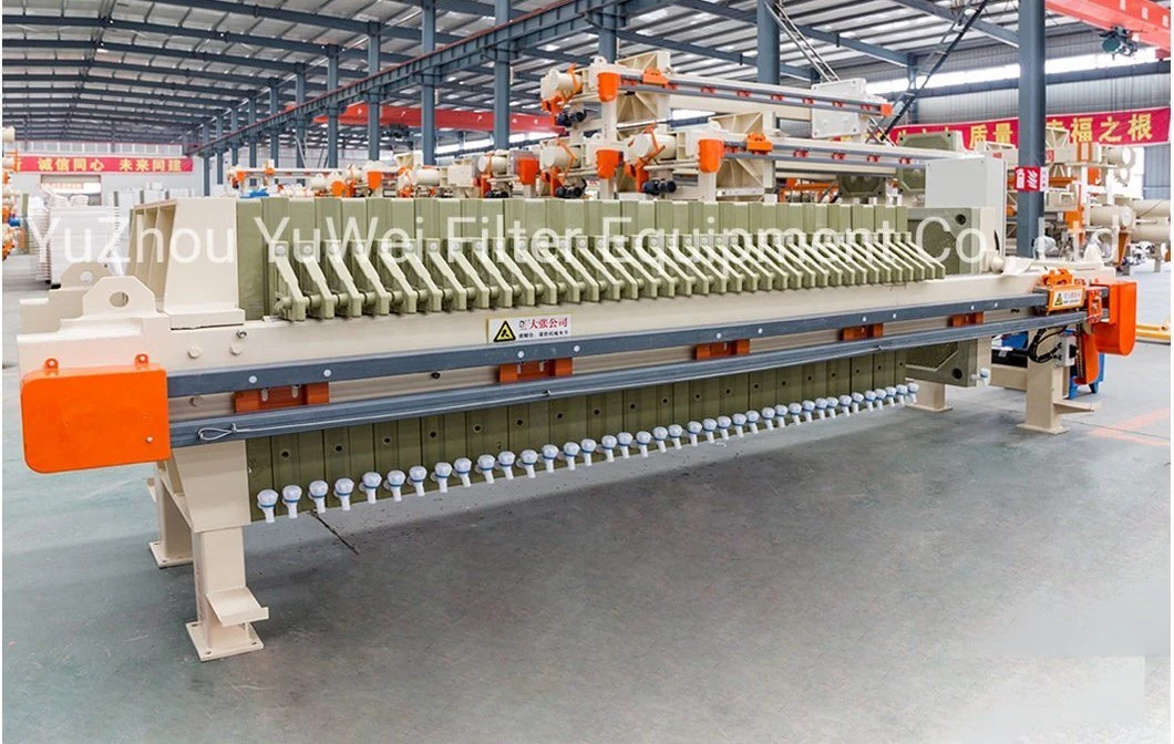 Automatic Industrial Hydraulic Sludge Plate and Frame Chamber Filter Press Equipment Clay