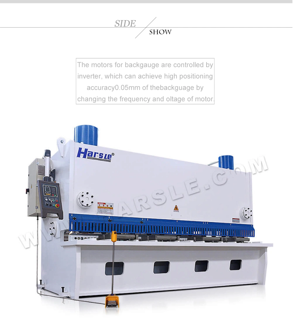QC11K-16X4000 Guillotine Hydraulic Metal Sheet Shearing Machine