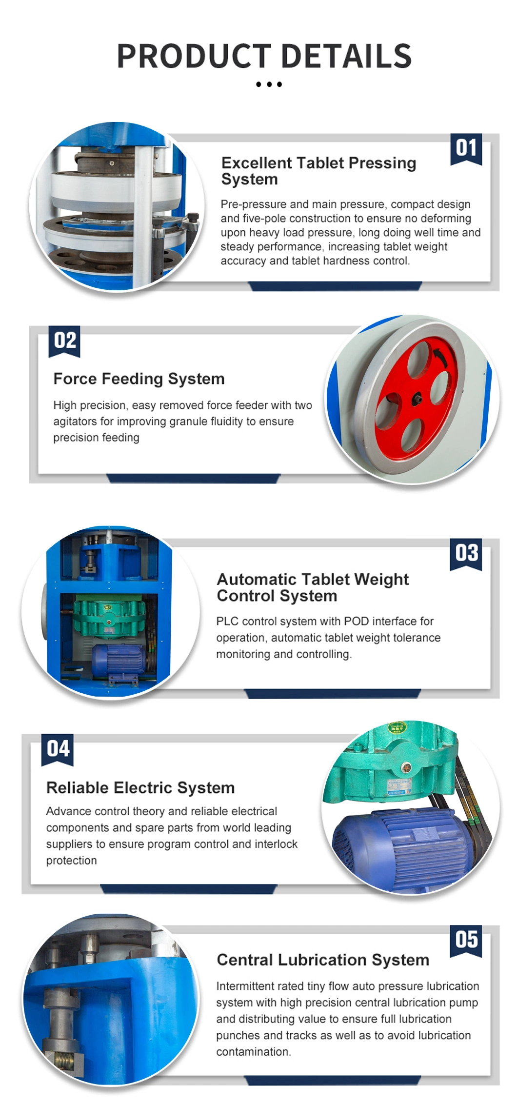 Precision Manufacturing Medical Large-Scale Hydraulic Automatic High-Speed Rotary Tablet Press