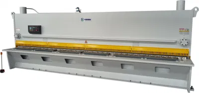 Taglierina per ghigliottina CNC idraulica in metallo E21s da 4000 mm di qualità ottimale Macchina da taglio per materiali in acciaio inox