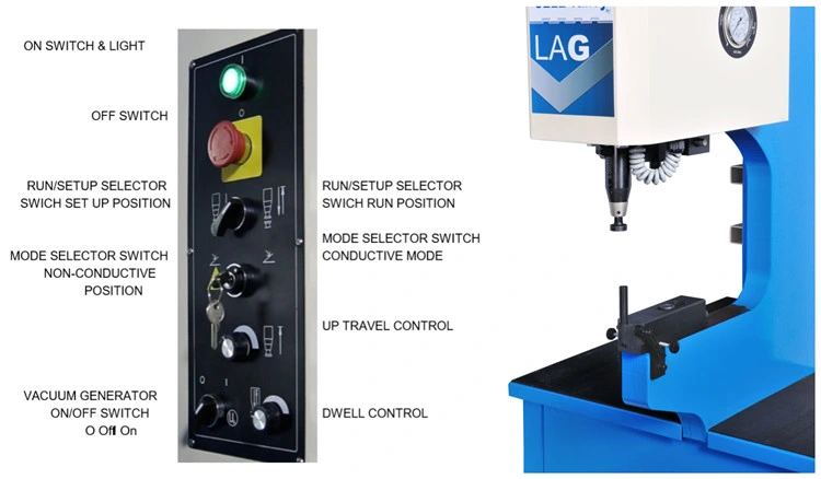 Lag 618-Plus Easy Operation Press Fastener Hydraulic Insertion Machine