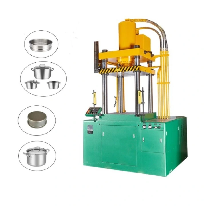 Factory Price Aluminum Cookware Kitchen Utensil Coin Making Hydraulic Press Machine