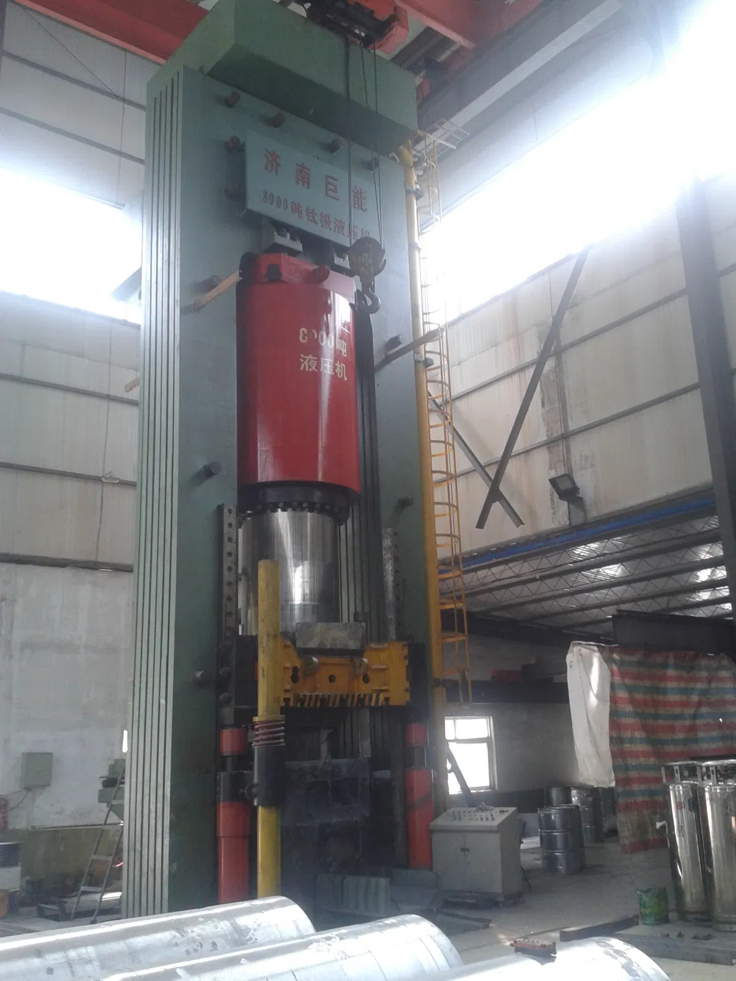 Forging Hydraulic Press for Tail Hook Frame and Disc Core for Railway Vehicles Production