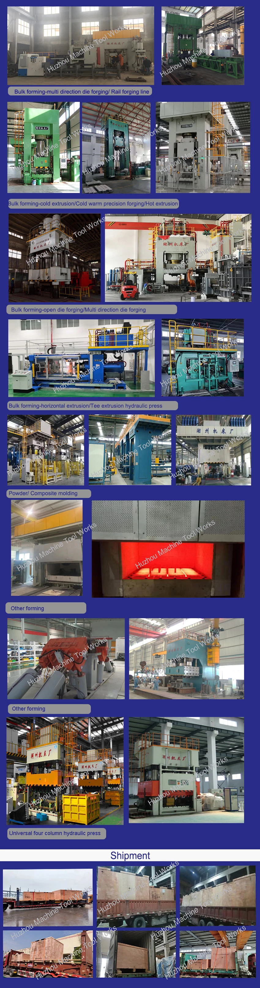 Huzhou Machine Tool Works Servo Metal Extrusion Hydraulic Press