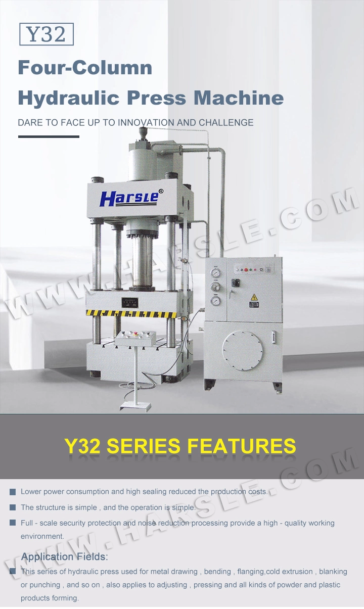Heavy Duty Machine 4 Column Hydraulic Press Metal Forming Embossing Press