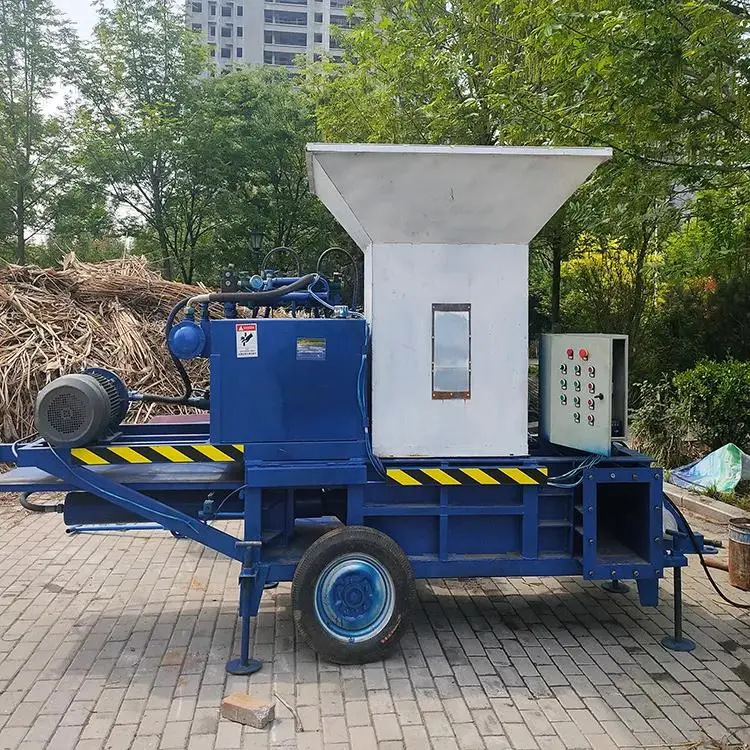 Easy Operation Wood Shaving Baling Press Hydraulic Shavings Baler Machine