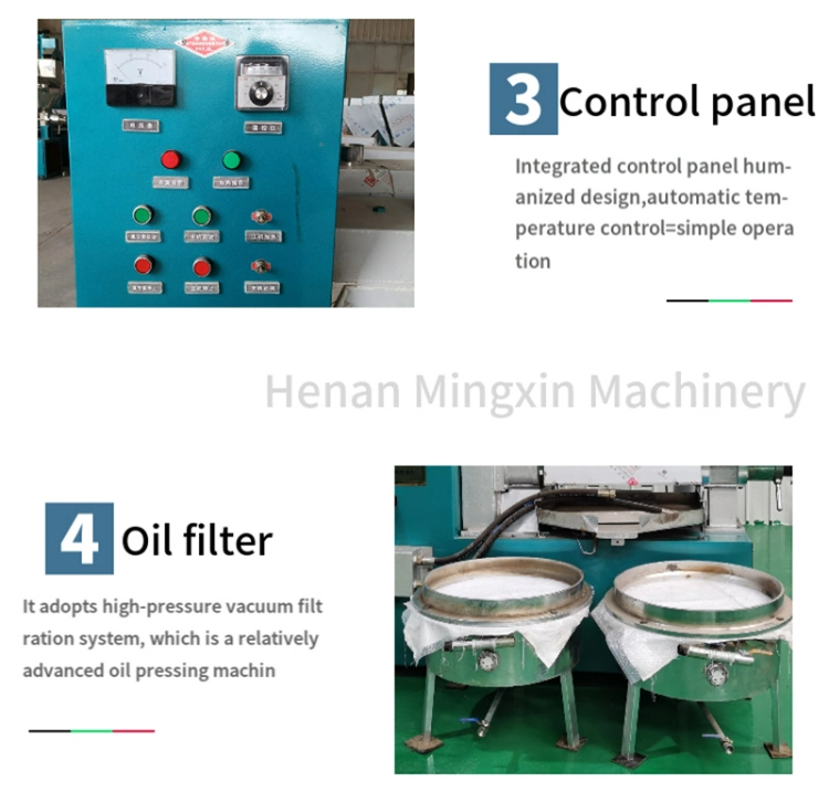 Cooking Oil Press Machine Soybean Peanut Sunflower Cotton Seed Oil Press Machine