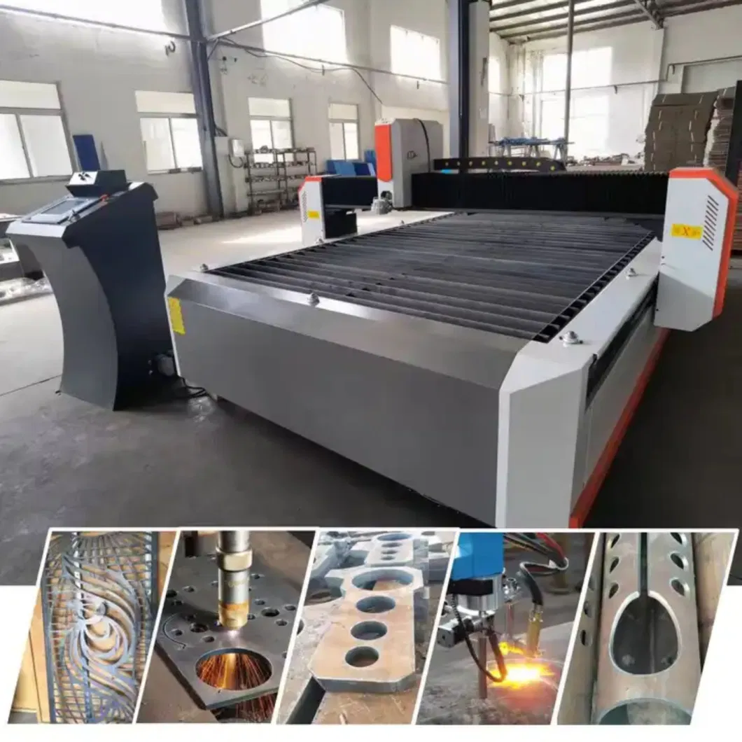 Economical Low Cost High Efficiency Precision Speed Accuracy Industrial CNC Plasma Gas Flame Cutting Machine with CNC Control Software and Local Service
