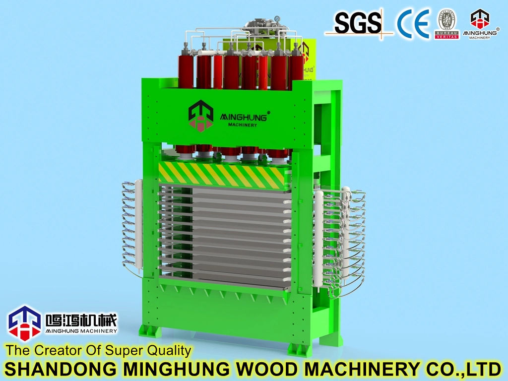 High Pressure Hydraulic Hot Press Equipment for Veneer Plywood Board