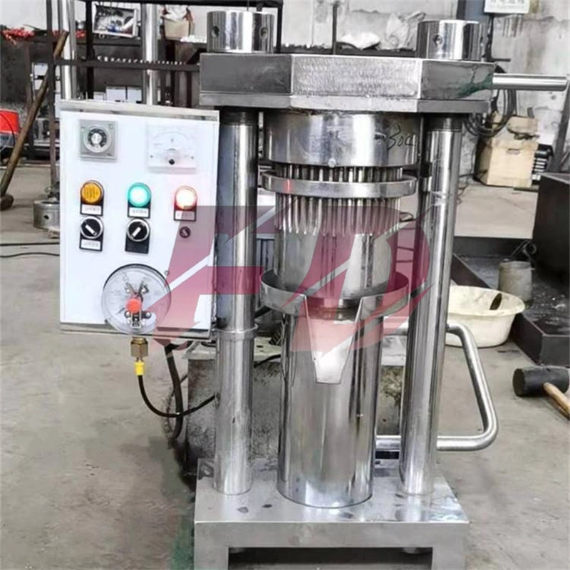 Small Vertical Hydraulic Oil Press Manufacturer for Soybean and Rapeseed