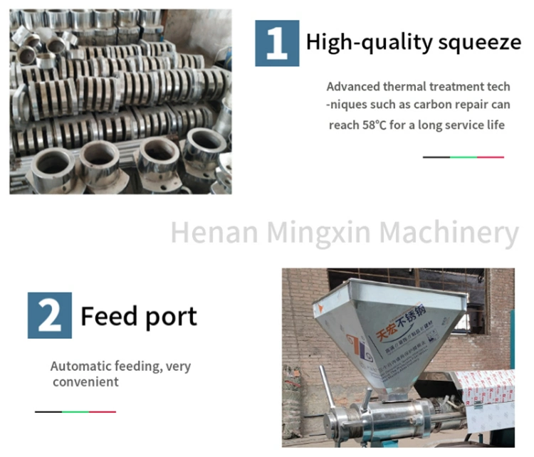 Cooking Oil Press Machine Soybean Peanut Sunflower Cotton Seed Oil Press Machine