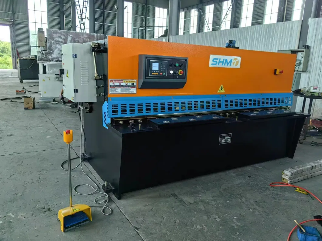 E21s System QC12K Automatic Steel Swing Beam Shear with High Precision