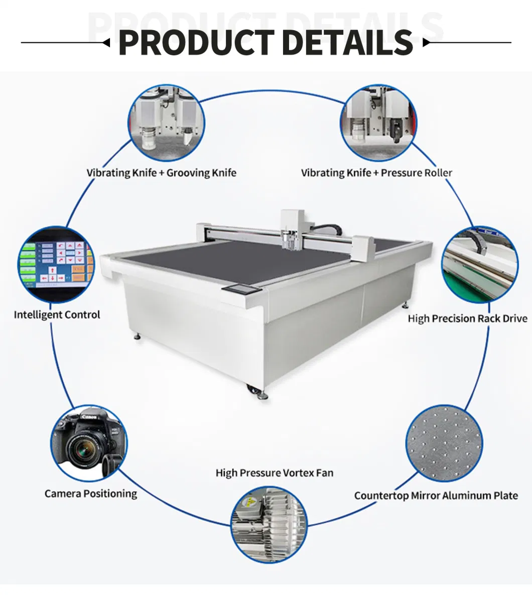 Factory Price Corrugated Box Making CNC Cutter Digital Industrial Cardboard Box Making Cutter Machine