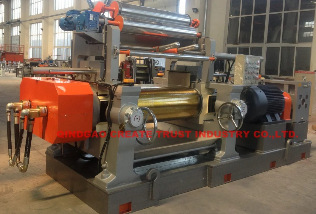 High Quality Rubber Rolling Mill with Stock Blender (CE/ISO9001)