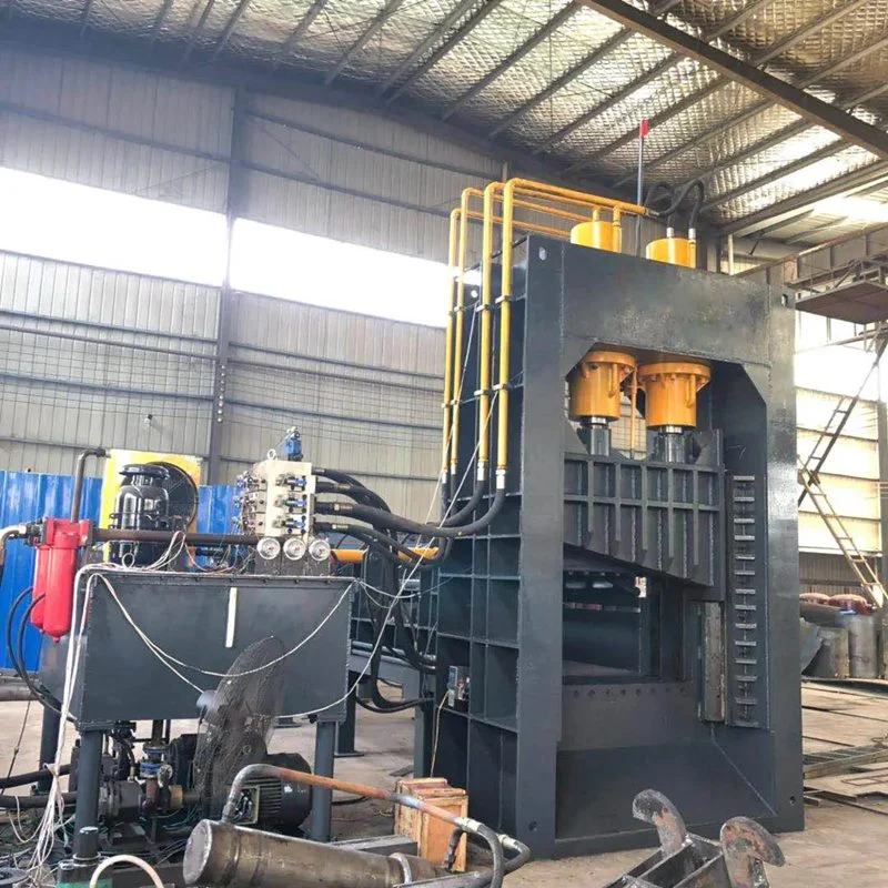 Q91y-400 400t Automatic Hydraulic Metal Scrap Gantry Guillotine Shear