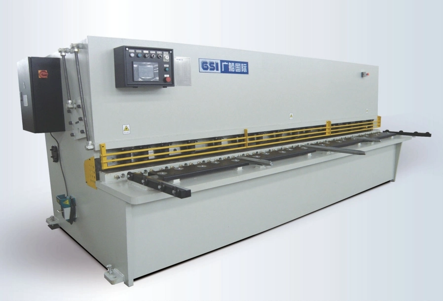 Gsi 2500mm Hydraulic Swing Beam Shearing Machine Sheet Metal Cutting Shears