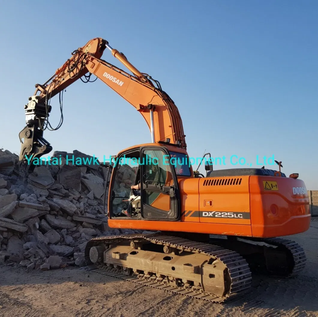 Excavator Attached Hydraulic Concrete Pulverizer Shear for Sale