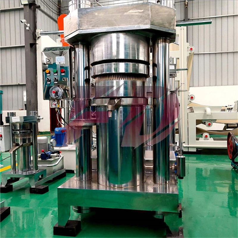 Stable Operation of The Fully Automatic Hydraulic Oil Press for Black Sesame