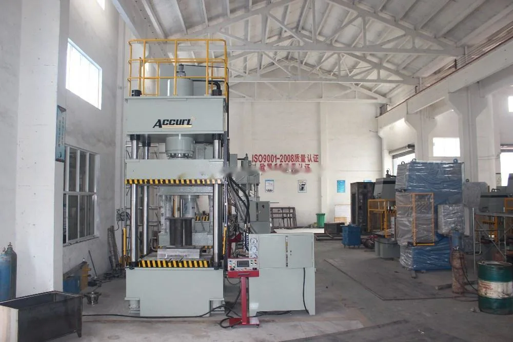 Haco Factory 1000tons Hydraulic Press Manual Operation Machine Four-Column Hydraulic Press