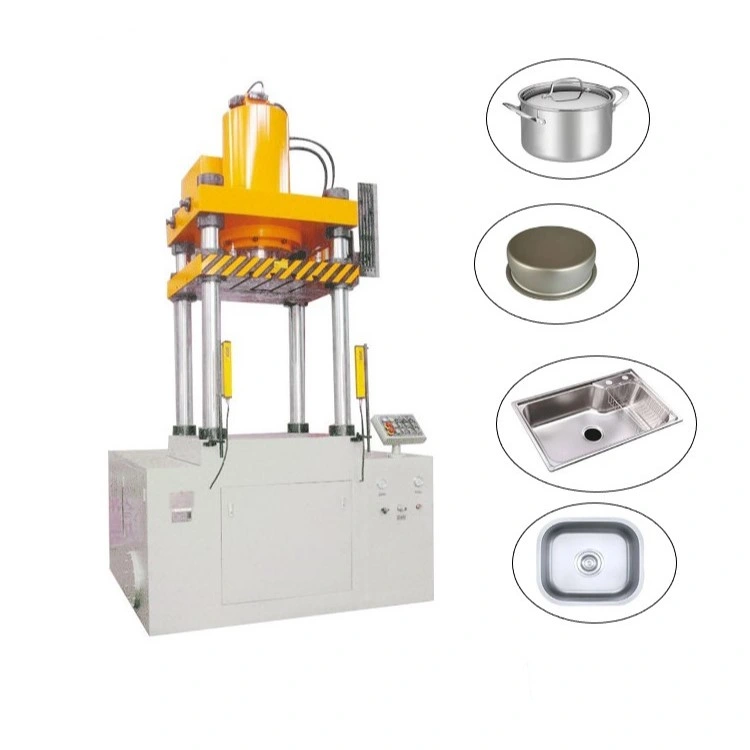 Factory Price Aluminum Cookware Kitchen Utensil Coin Making Hydraulic Press Machine