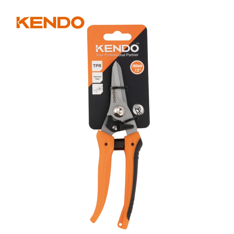 Kendo Professional Garden Shears with Non-Slip Design Comfortable Grip Cut Fast and Easy to Use to Improve Work Efficiency