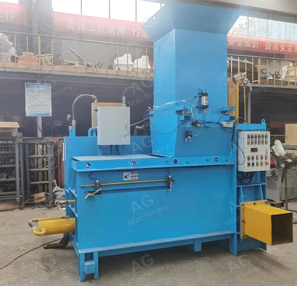 Easy Operation Wood Shaving Baling Press Hydraulic Shavings Baler Machine