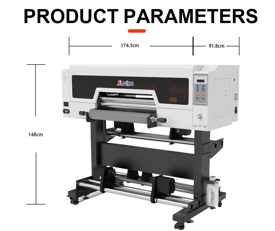 Sunika Leading Manufacturer Newest Automatic DIY Laminating 24 Inch Printing Machine with I3200 Printhead