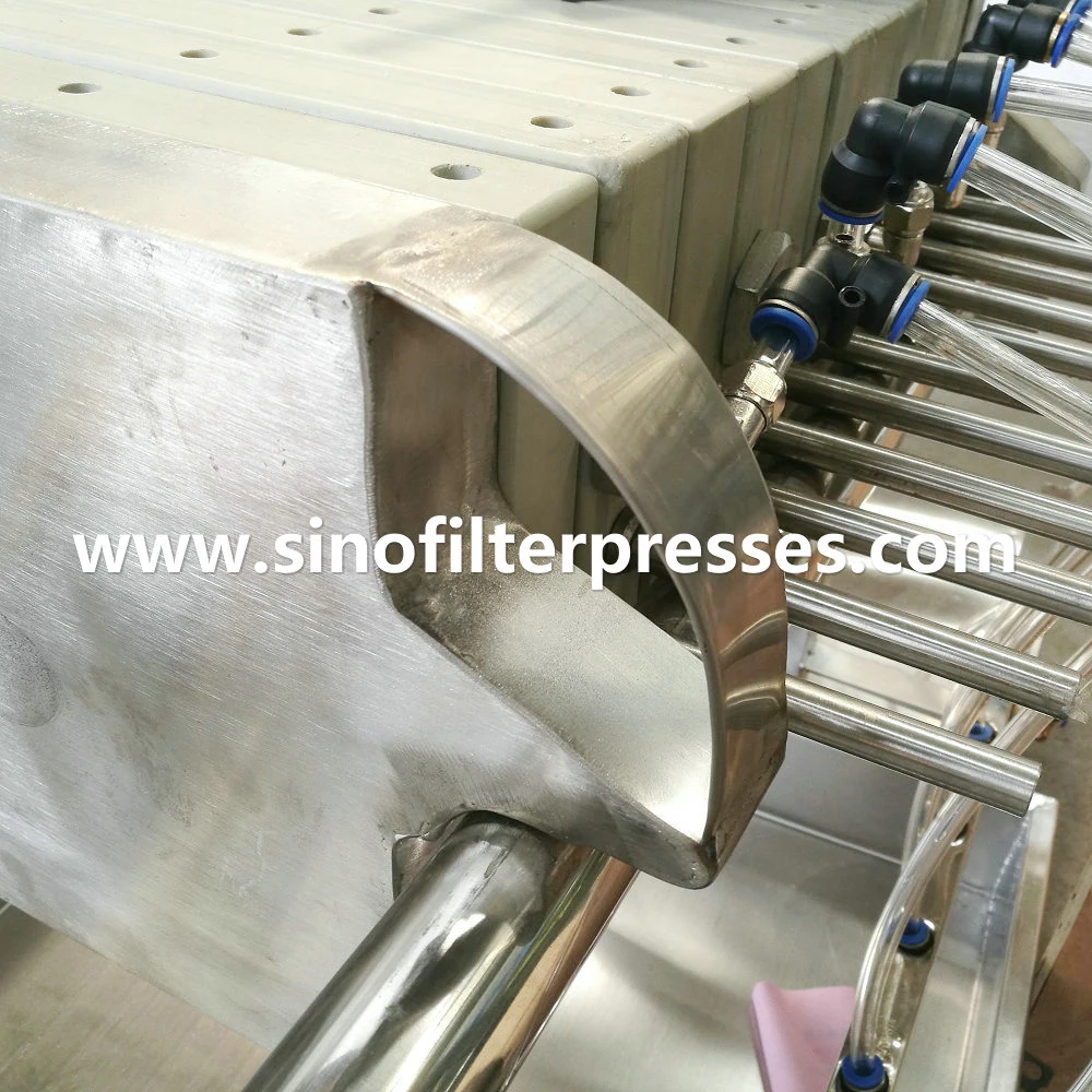 Hand Operation Small Hydraulic Filter Press for Small Capacity Slurry Filtering