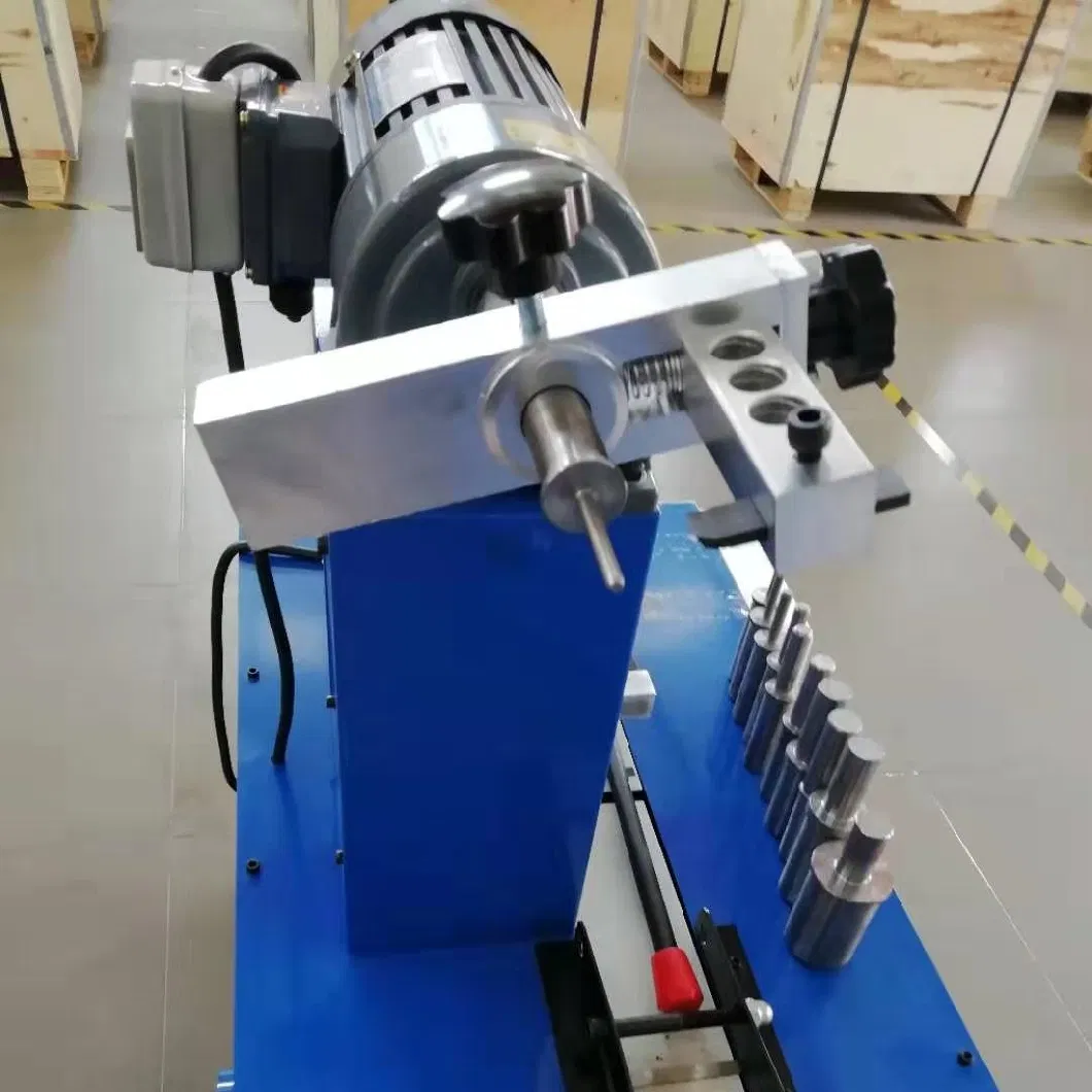 Easy Operation Industrial Hose Cutting and Skiving Machine 2&quot; Automatic Vertical Hydraulic Hose Fitting Crimping Machine Pipe Press Cutter Machine