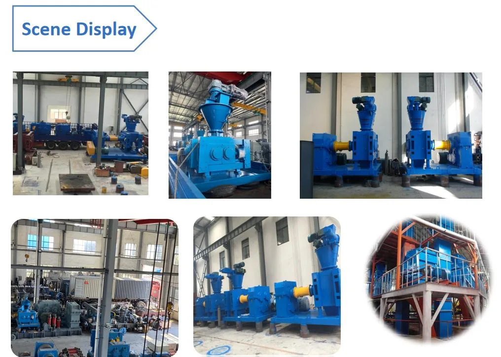 Stable operation of chemical fertilizer granulation hydraulic roller ball press