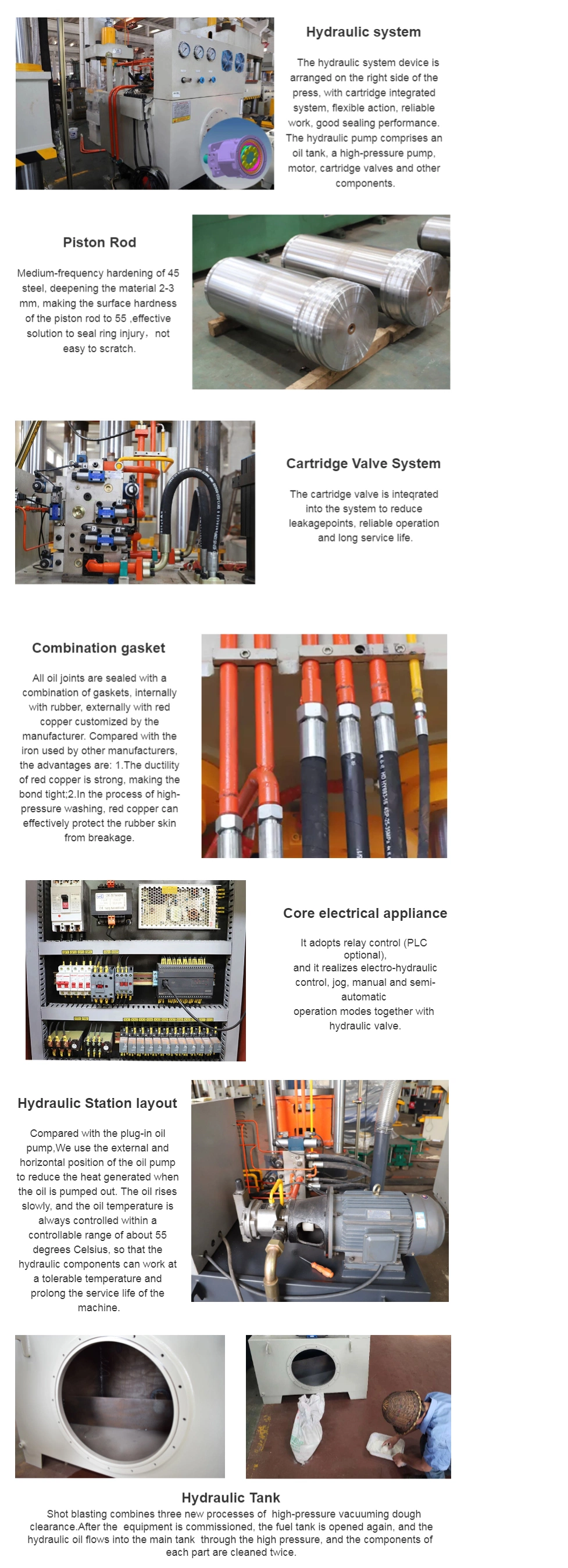 C Frame Metal Stamping Single Column Post Hydraulic Press