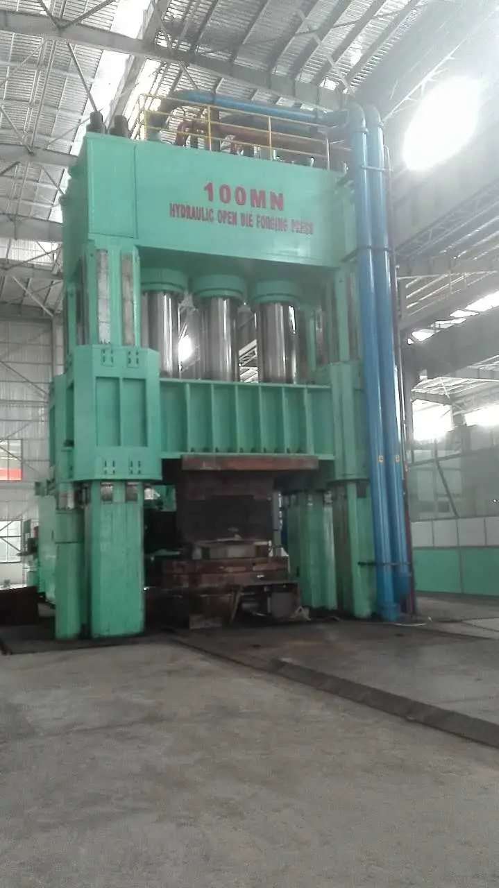 Forging Hydraulic Press for Tail Hook Frame and Disc Core for Railway Vehicles Production