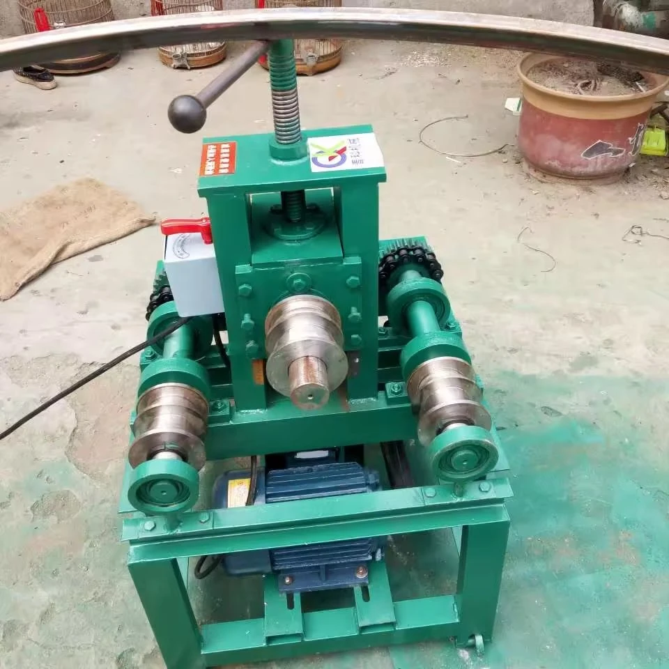 Customized Round Pipe Bender Press Hydraulic Pipe Bender Electric Tube Bending Machine