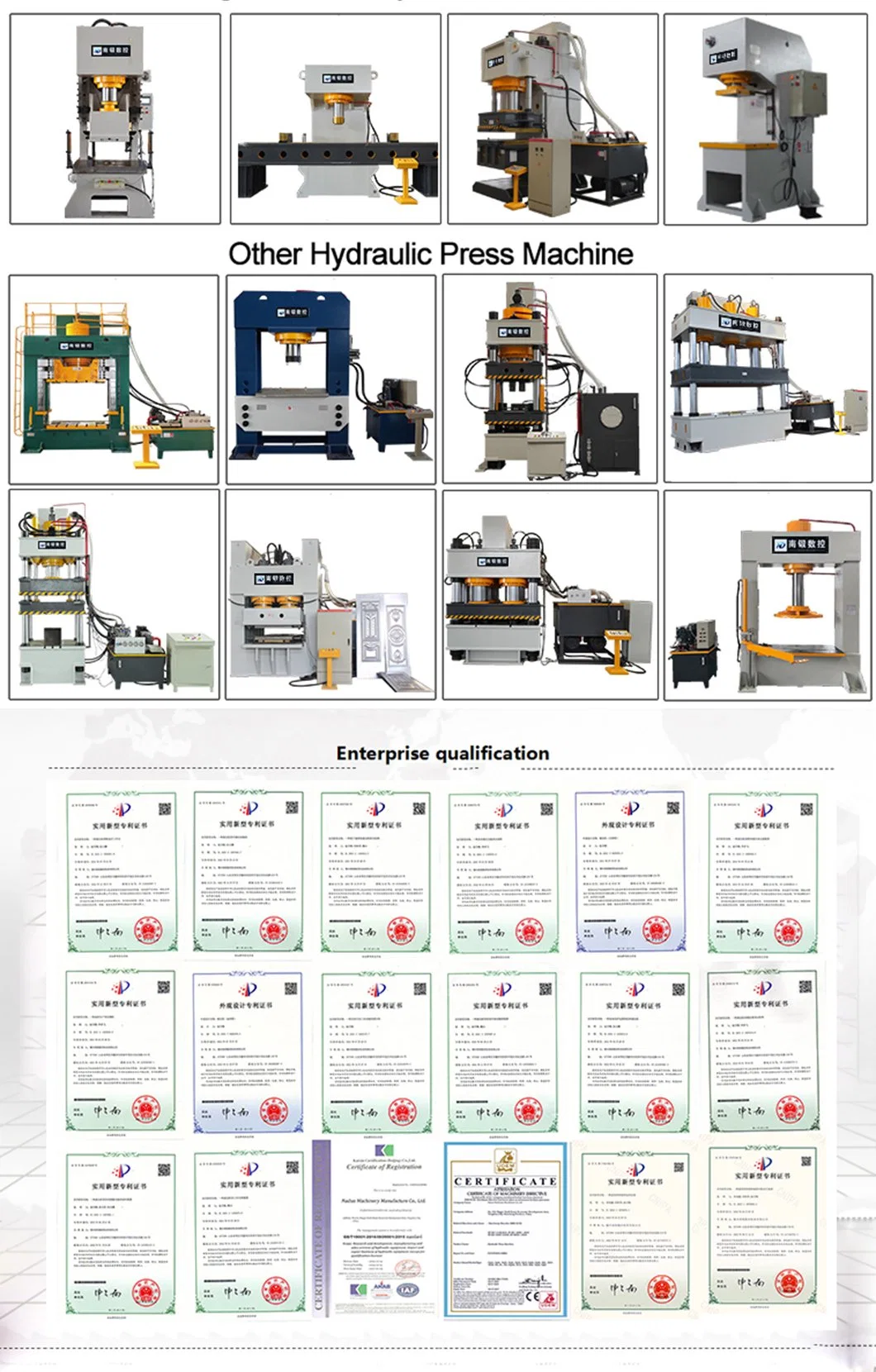 Factory 500-Ton Eight-Column Hydraulic Press Sheet Metal Forming Press, 500-Ton Six-Cylinder Hydraulic Press