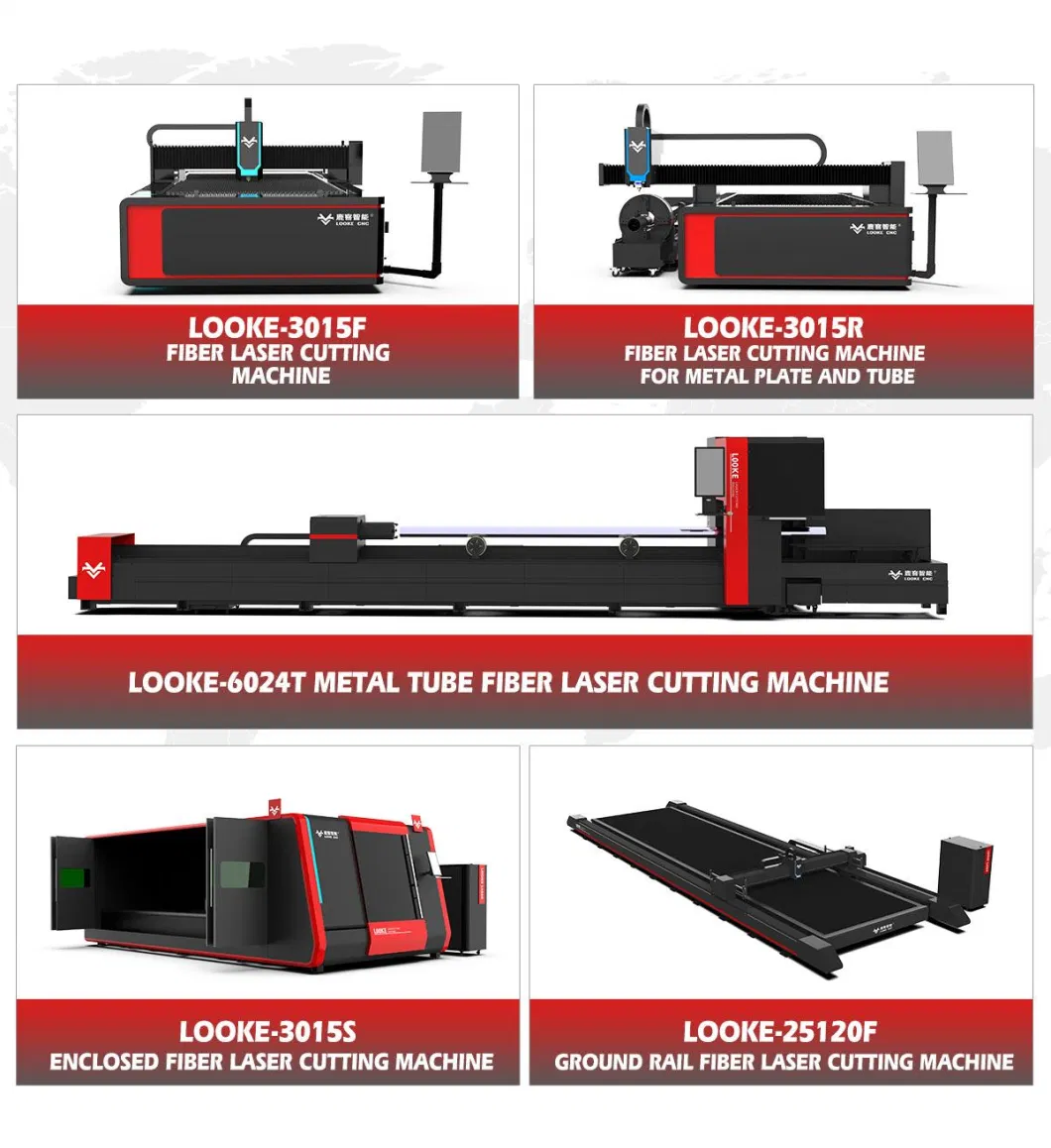 3015 3000*1500mm Max 1kw 1.5kw 2kw 3kw 4kw Laser Cutting Machine Metal Steel Fiber Laser Cutter with 4axis Rotary for Metal Tube Metal Pipe Cutting Price