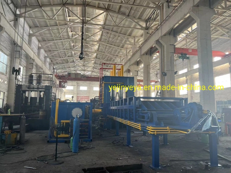 Automatic Hydraulic Automatic Heavy-Duty Steel Scrap Gantry Baler Shear