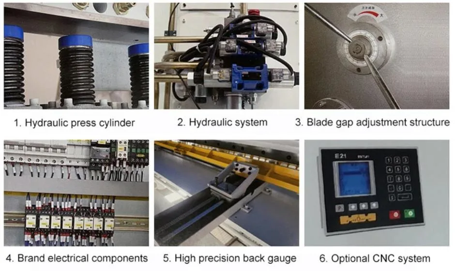 Metal Sheet Shearing Machine Alligator Shear Hydraulic Guillotine Shearing Machine