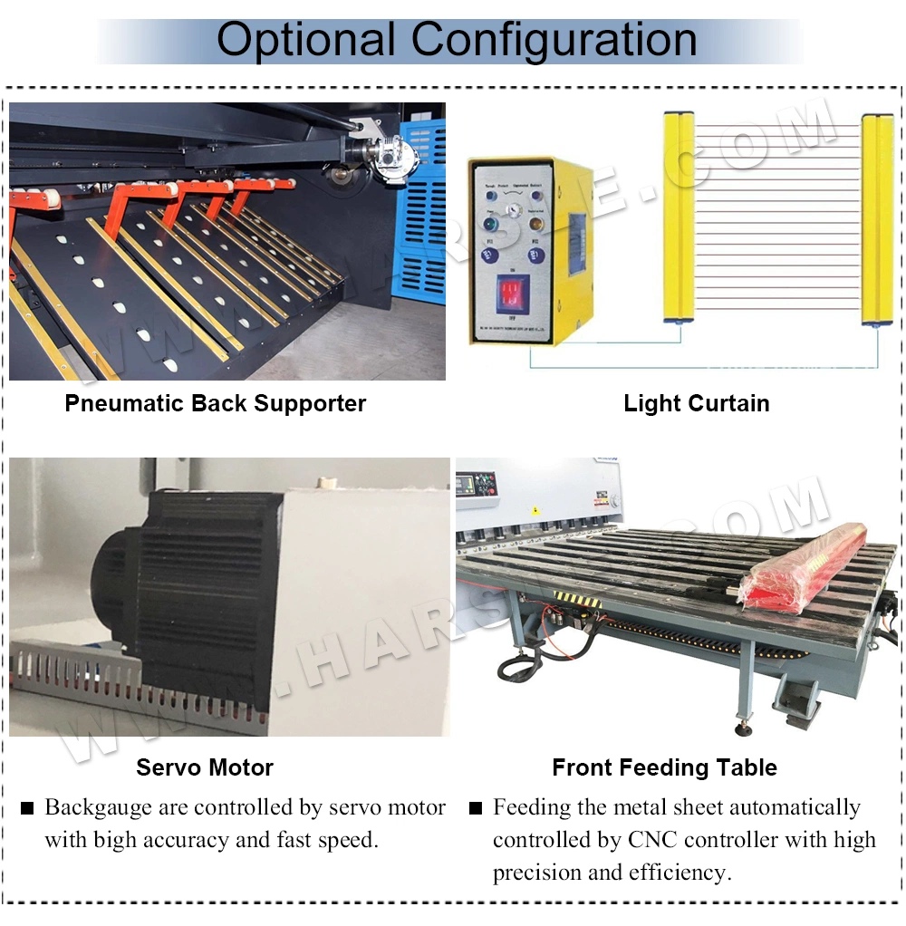 New Stype CNC Iron Guillotine Cutting Shear for Sheet Metal