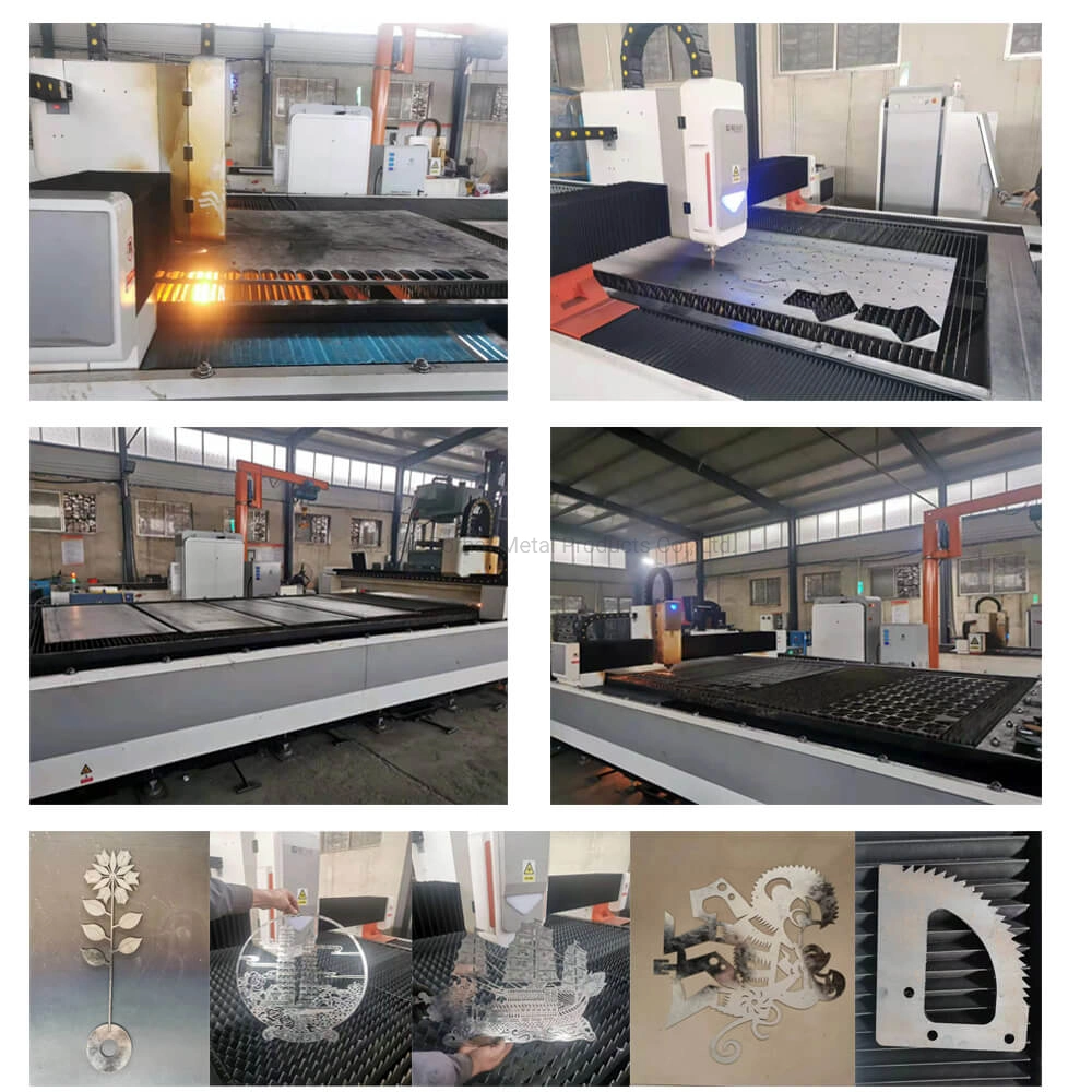 Construction Industry SPCC Hydraulic Hole Punching Press Parts with Powder Coating Surface Finish