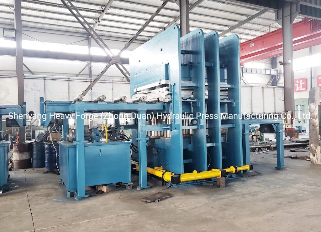 Hydraulic Press for The Production of The Sheets From Thermoplasts: PP, PE, HDPE, UHMWPE