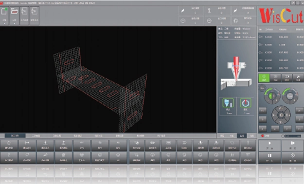 Auto Tekla 6-Axis laser Cutter 12kw 20kw 30kw H I Beam Angle Steel Metal Cutting Beveling Machine