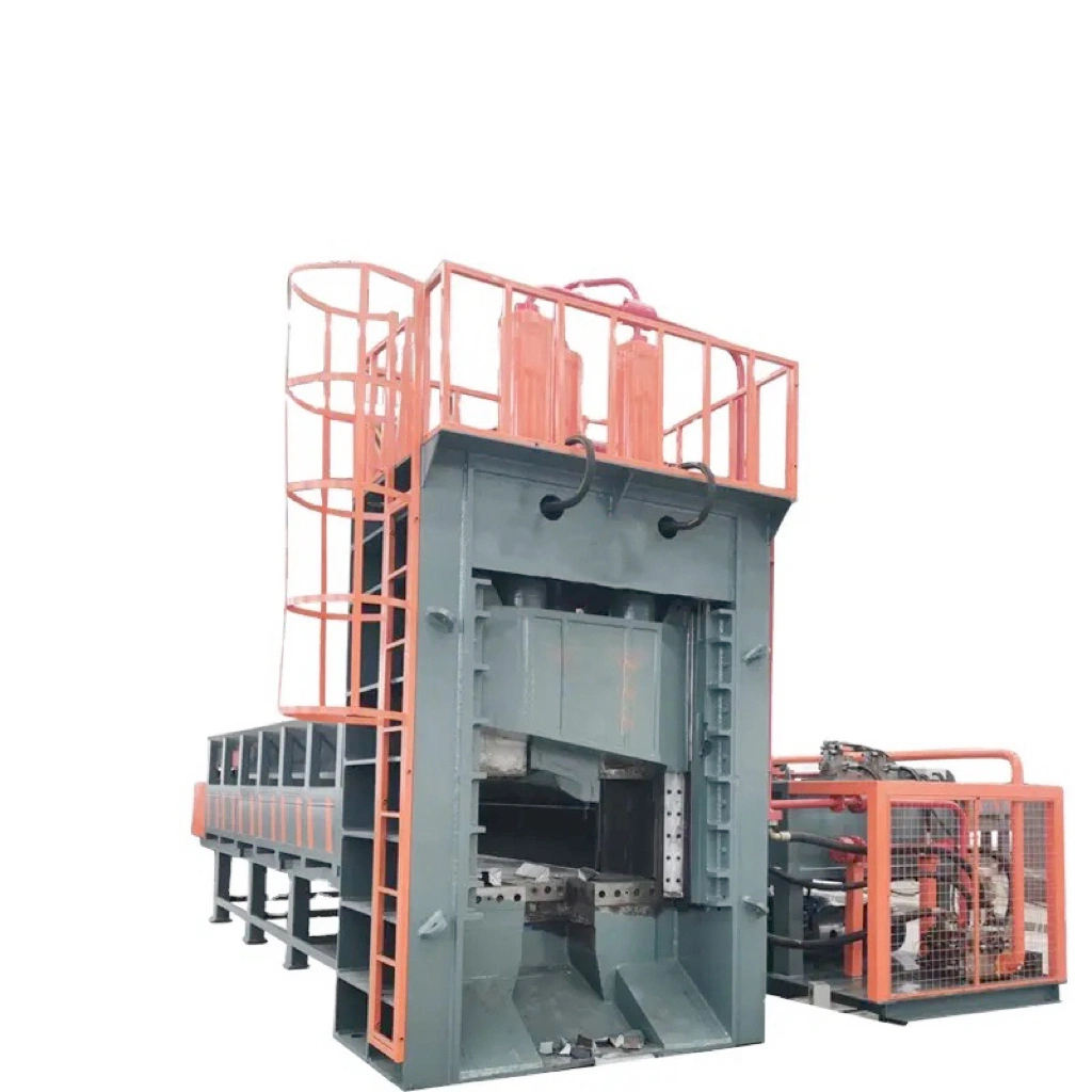 Automatic Hydraulic Scrap Metal Sheet Cutting Machine Heavy Waste Gantry Shear